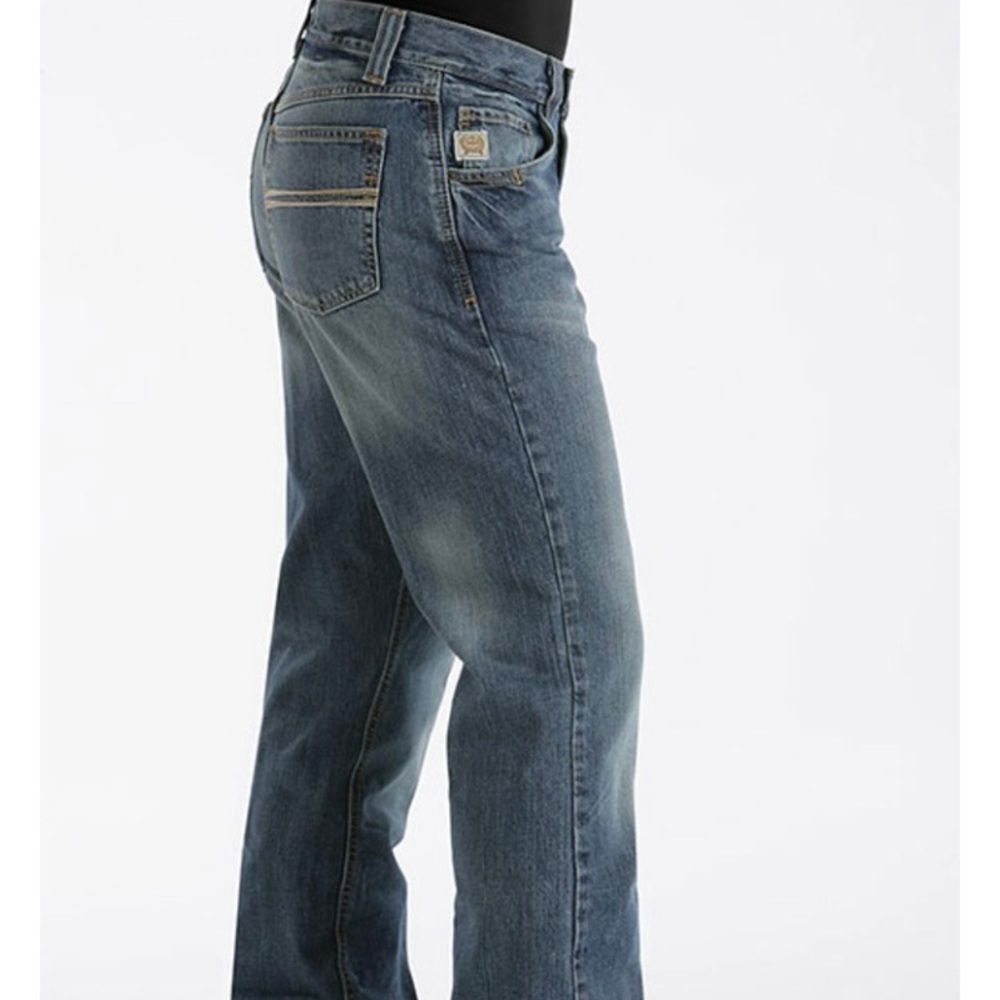 Cinch Men's “Carter” Mid-Rise Relaxed Fit Boot Cut Jeans Like-New Condition